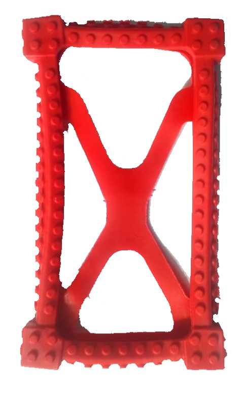Capa Emborrachada Anti Impacto - Capinhas para Tablet - Para Tablet 7 Polegadas Vermelha - vermelha - Central - unidade    Cod. CP 7 VM